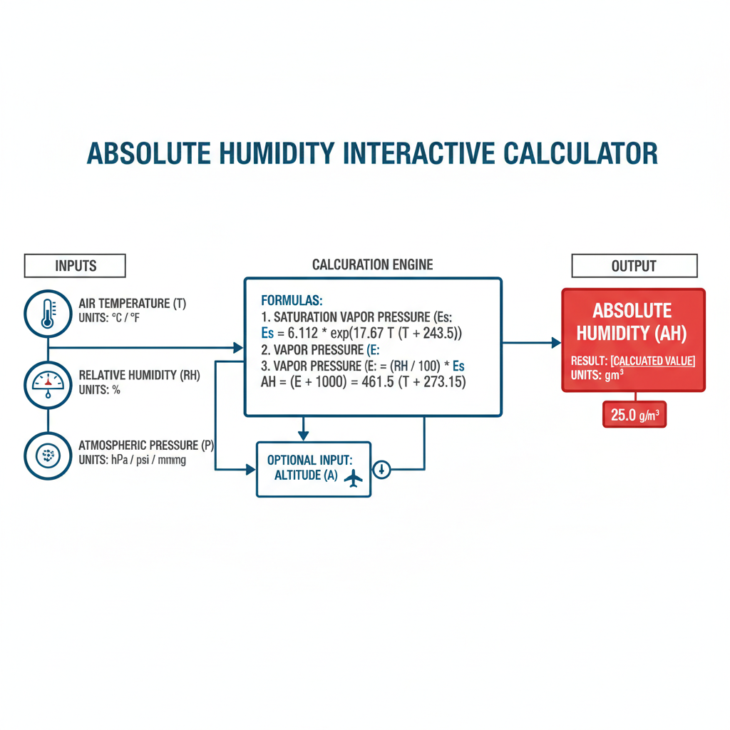 Absolute Humidity Interactive Calculator | FIRGELLI Absolute Humidity Interactive Calculator | FIRGELLI