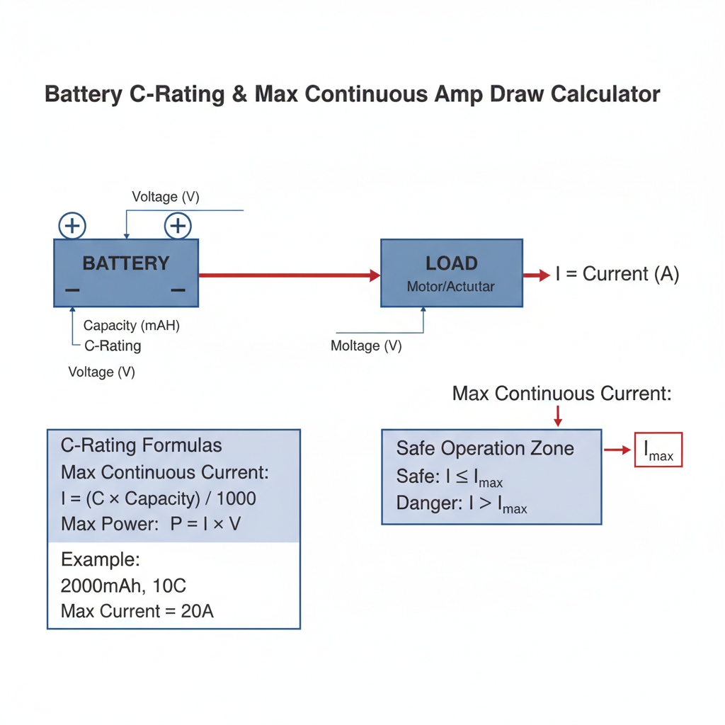 Battery C-Rating & Max Continuous Amp Draw Interactive Ca... Battery C-Rating & Max Continuous Amp Draw Interactive Ca...
