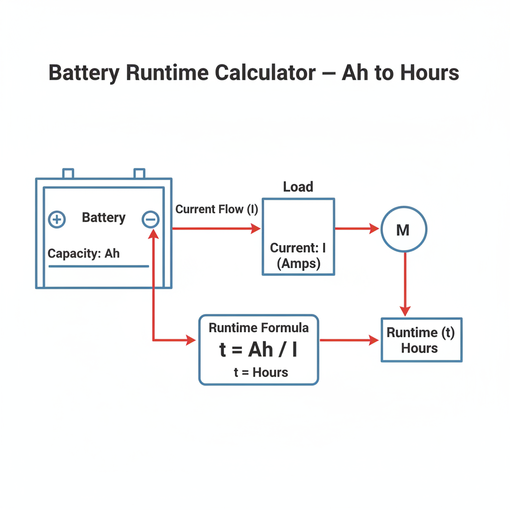 Free Battery Runtime Calculator Ah to Hours | FIRGELLI Engineering Free Battery Runtime Calculator Ah to Hours | FIRGELLI Engineering