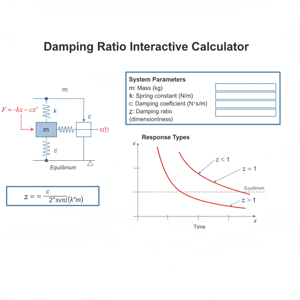 Damping Ratio Interactive Calculator | FIRGELLI