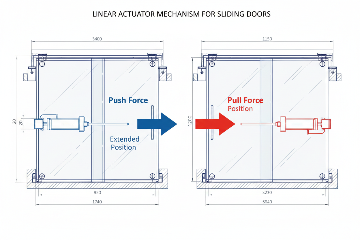 Sliding Door Actuator Force Calculation: Complete Guide