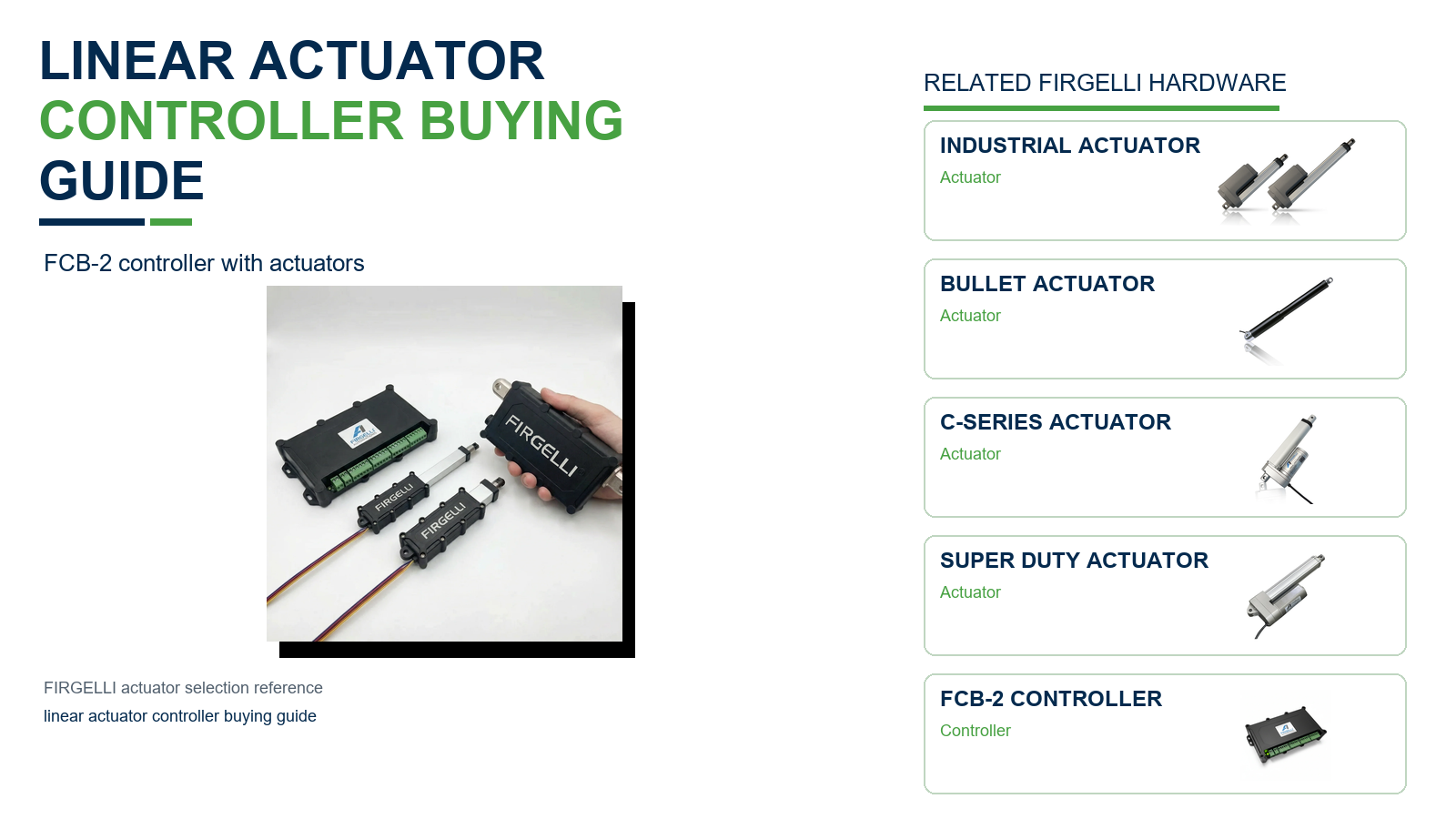 Linear Actuator Controller Buying Guide: How to Choose Yours