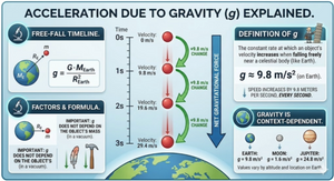 Acceleration Due To Gravity explained