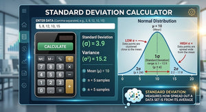 Standard Deviation Interactive Calculator