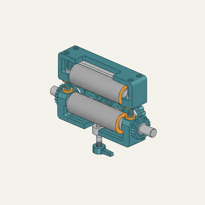 Adjustable Feed Rolls diagram
