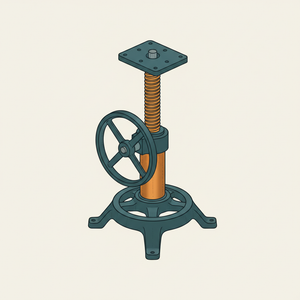 Adjustable Floor Stand diagram