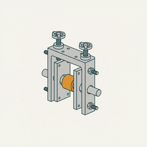 Adjustable Hanger for Shafting diagram
