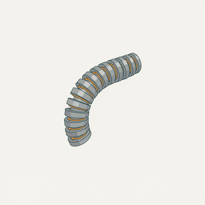 Almond's Flexible Metallic Tube diagram