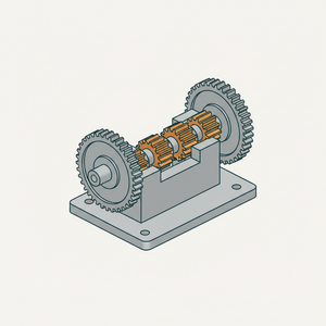 Alternating Rectilinear via Worm and Rack diagram