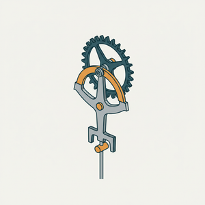 Anchor Escapement diagram