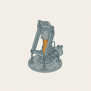 Anchored Ferry Boat diagram
