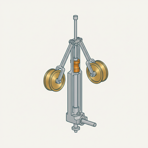 Anderson's Gyroscope Governor diagram