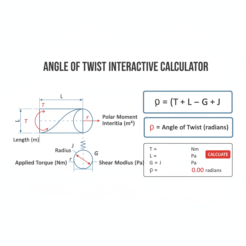 Tilt Twist Rotation Angle of Twist Interactive Calculator | FIRGELLI
