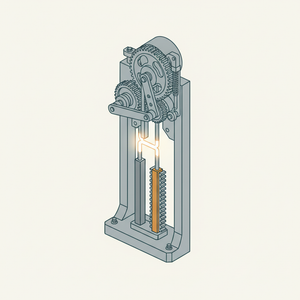 Arc Light and Regulating Gear diagram
