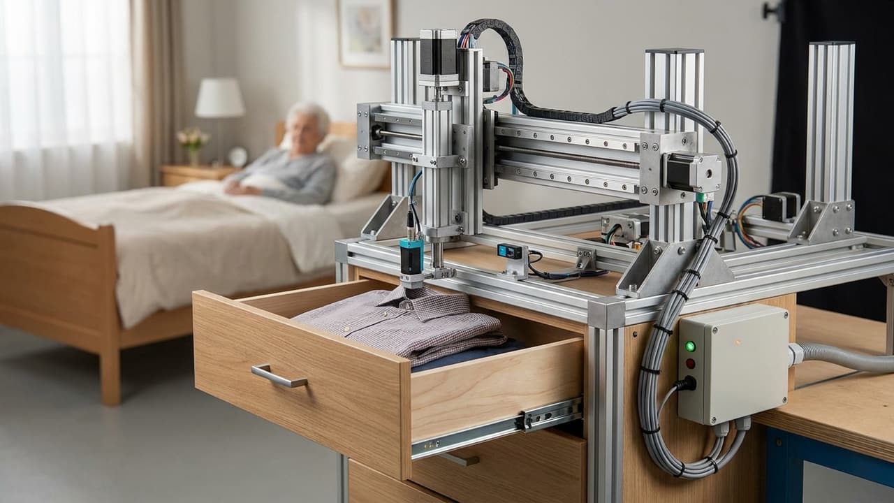 Automated Dresser For The Elderly by Grand Champions Team S.C.A.R