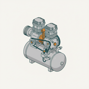 Automatic Air Compressor diagram