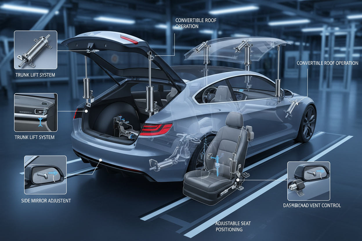12V Linear Actuator for Cars: Top 5 Automotive Applications