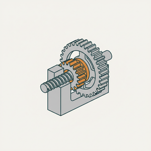 Axial-to-rotational Motion Conversion diagram