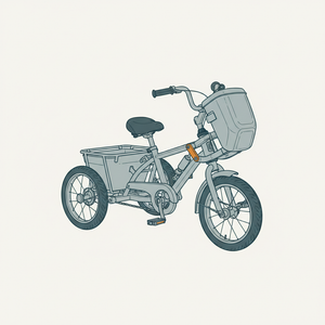Baby-carrier Tricycle diagram