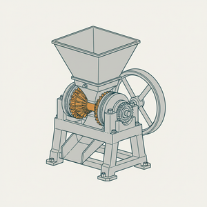 Bark or Cob Mill diagram