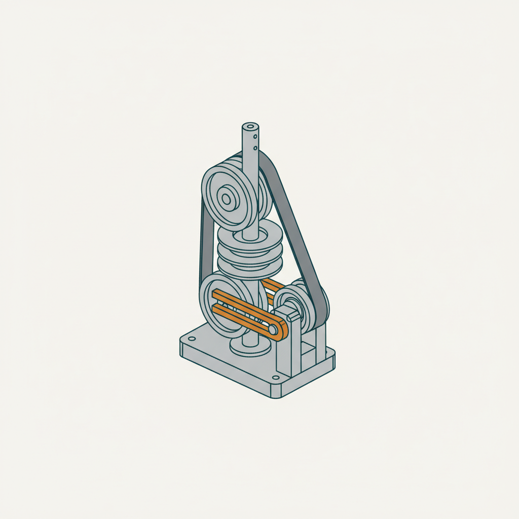 Belt Engage/Disengage/Reverse for Upright Shaft | FIRGELLI
