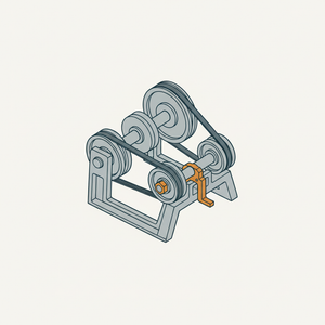 Belt-shifter Reversing diagram