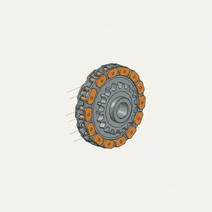 Block Chain (galle Chain) Drive diagram