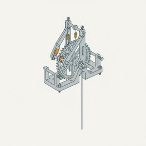Bloxam's Gravity Escapement diagram