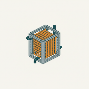 Boiler of the Serpollet Tricycle diagram