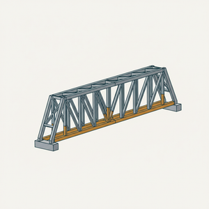 Bridge Truss diagram