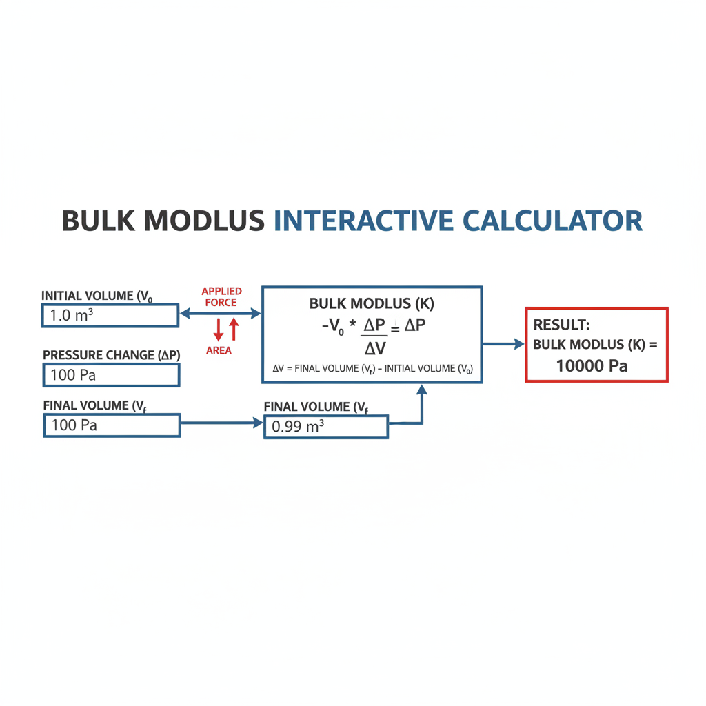 Bulk Modulus Instruments Bulk Modulus Interactive Calculator | FIRGELLI