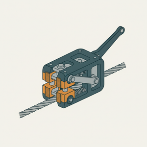 Cable Grip for Street Railways diagram