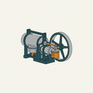 Caloric Engine diagram
