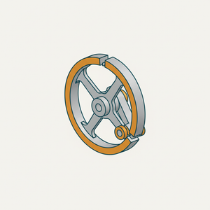 Cam-wheel with Profile Rim diagram
