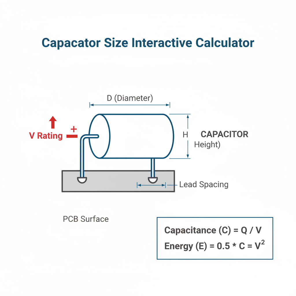 Capacitor Size Interactive Calculator | FIRGELLI