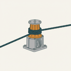 Capstan or Vertical Windlass diagram