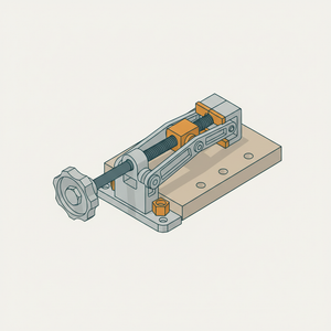 Carpenter's Bench-clamp diagram