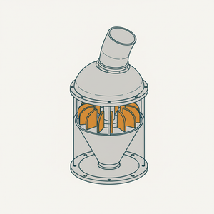 Centrifugal Exhaust Head diagram