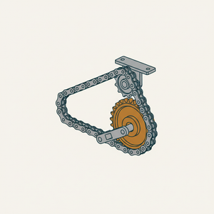Chain and Pulley (form 1) diagram