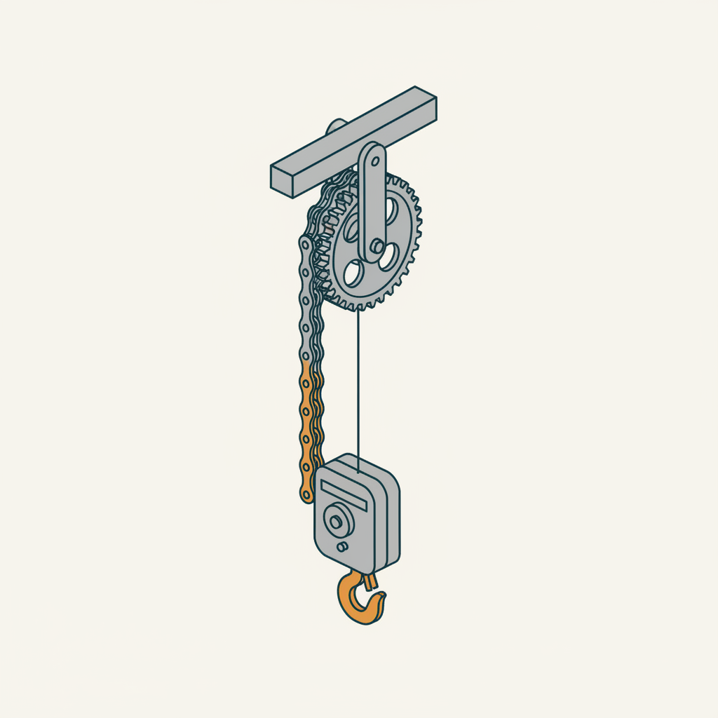 Pulley Rantai Chain and Pulley Drive: How It Works, Diagram & Examples | FIRGELLI