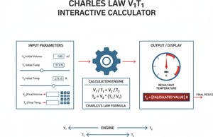 Charles Law V1t1 Interactive Calculator Technical Diagram