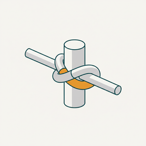 Clove Hitch diagram
