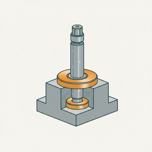 Collar Bearing and Step diagram