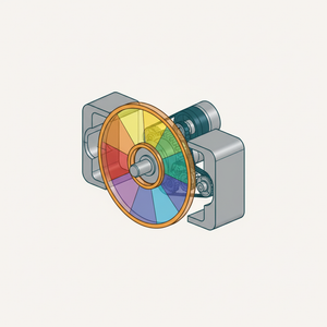 Color Wheel (optics) diagram