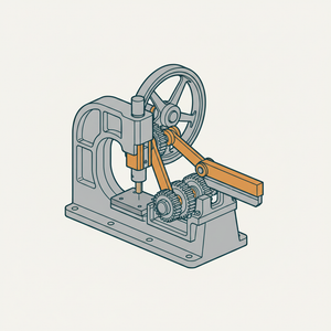 Combined Punch and Shears diagram