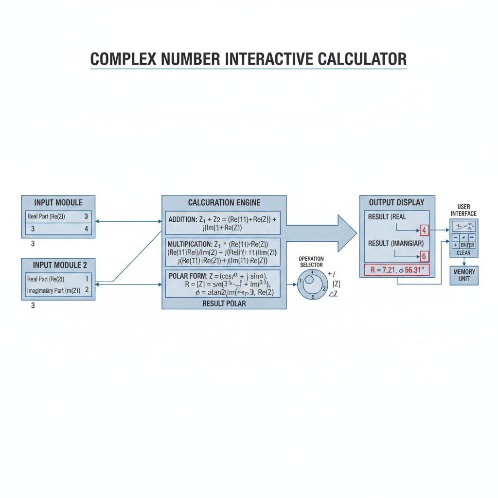 Complex Number Interactive Calculator | FIRGELLI