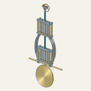 Compound Compensating Pendulum diagram