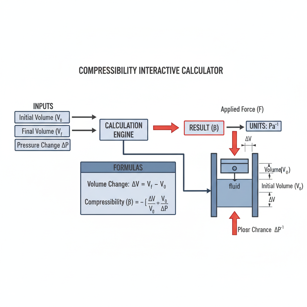 Compressibility Interactive Calculator | FIRGELLI