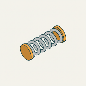 Compression Helical Spring diagram