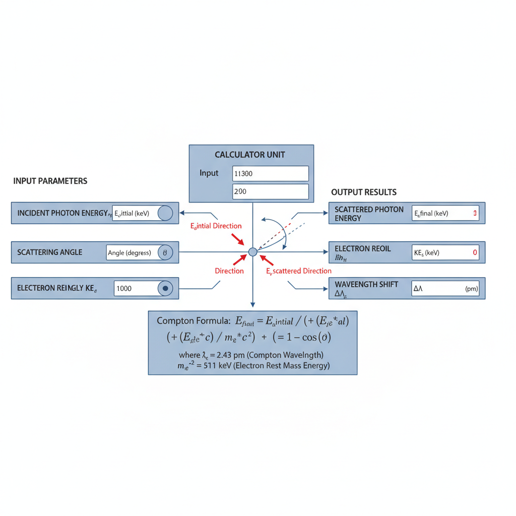 Compton Scattering Interactive Calculator | FIRGELLI